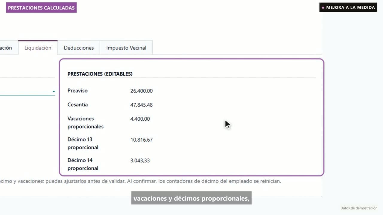 Vista del video: Décimos y liquidación sin calculadora
